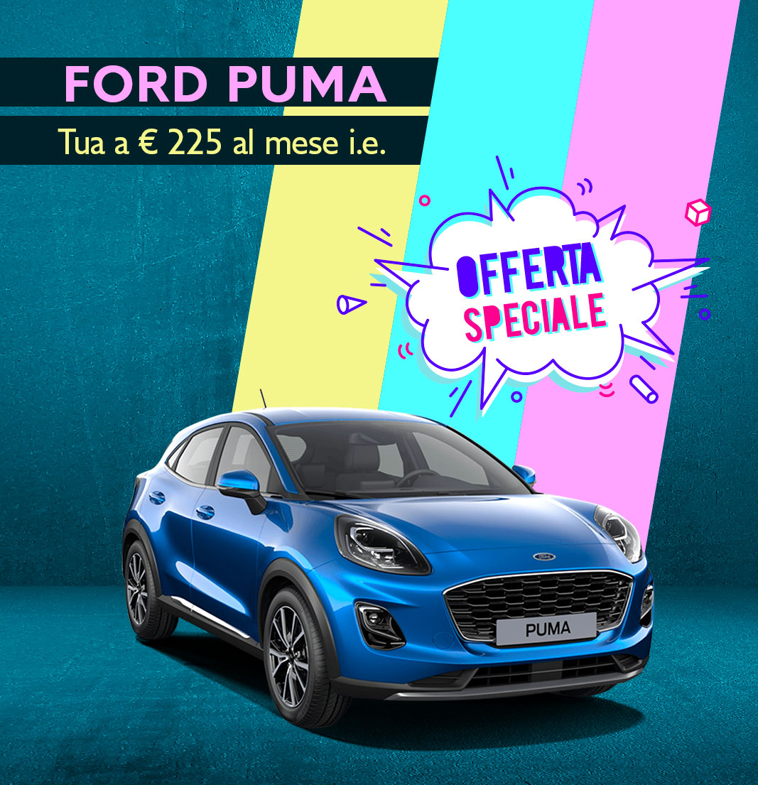Ford Puma Noleggio Lungo Termine - Noleggiare.it