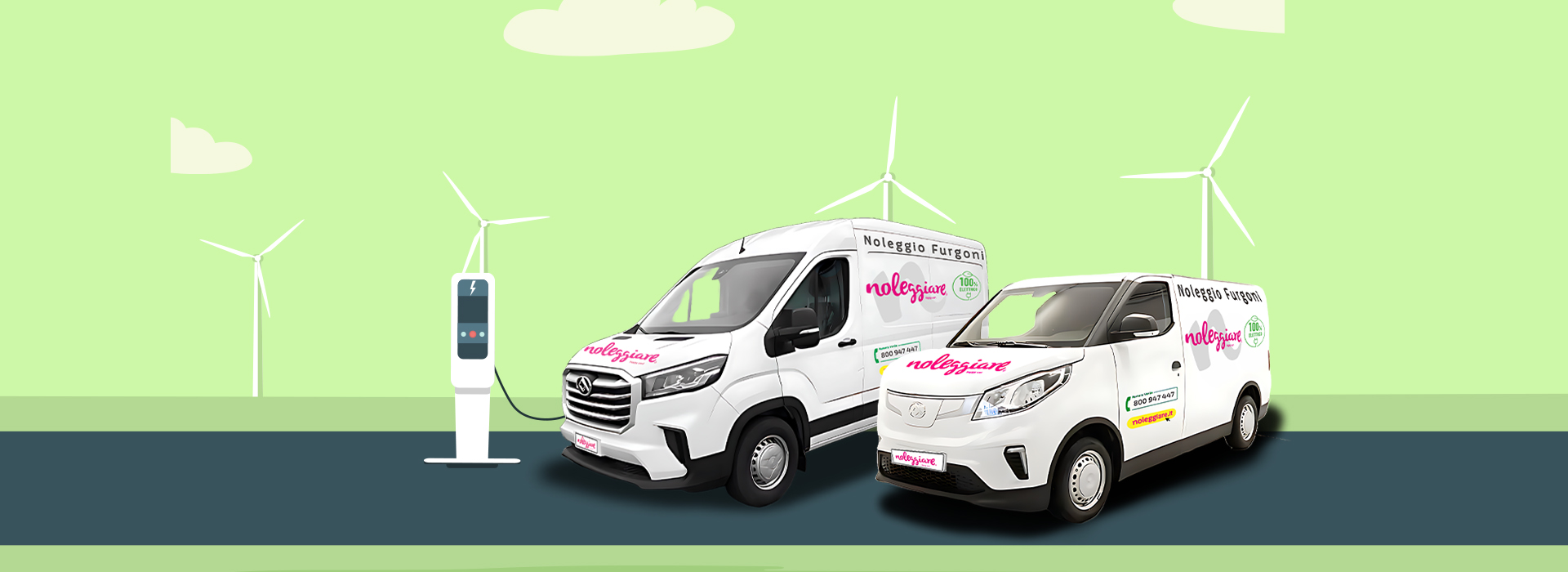 noleggio furgoni elettrici