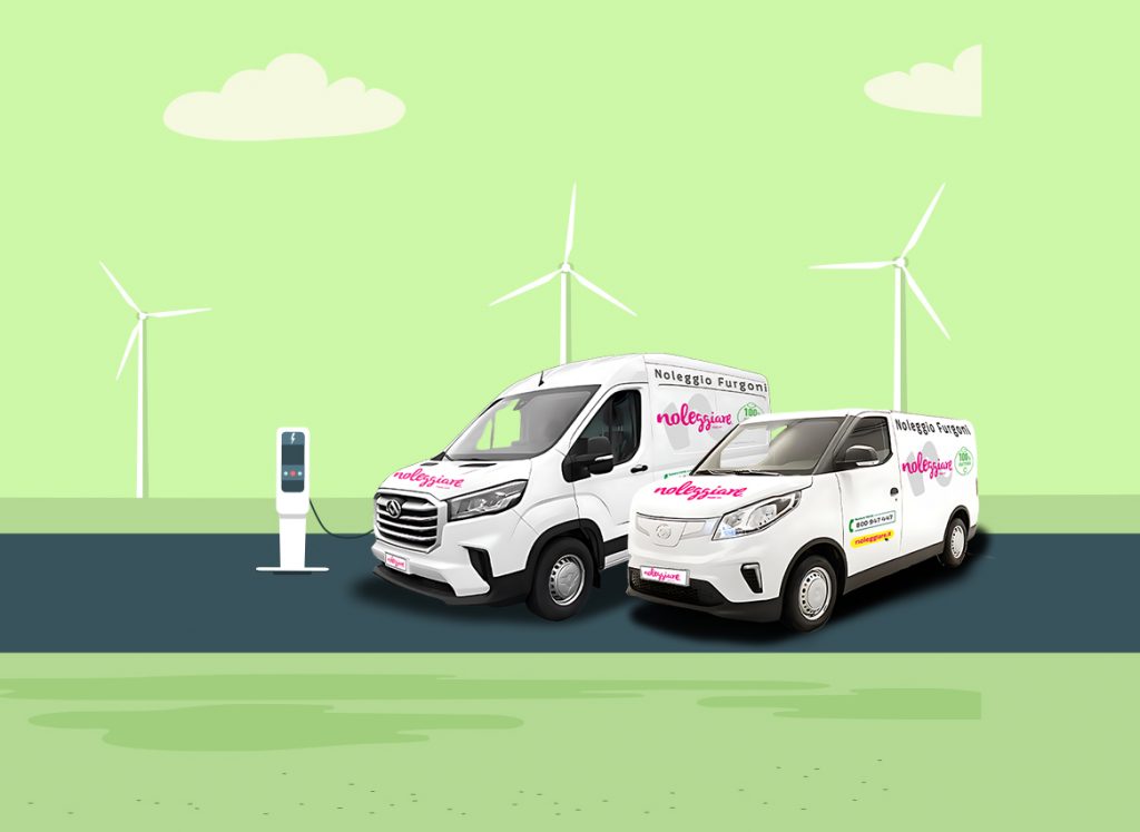 noleggio furgoni elettrici