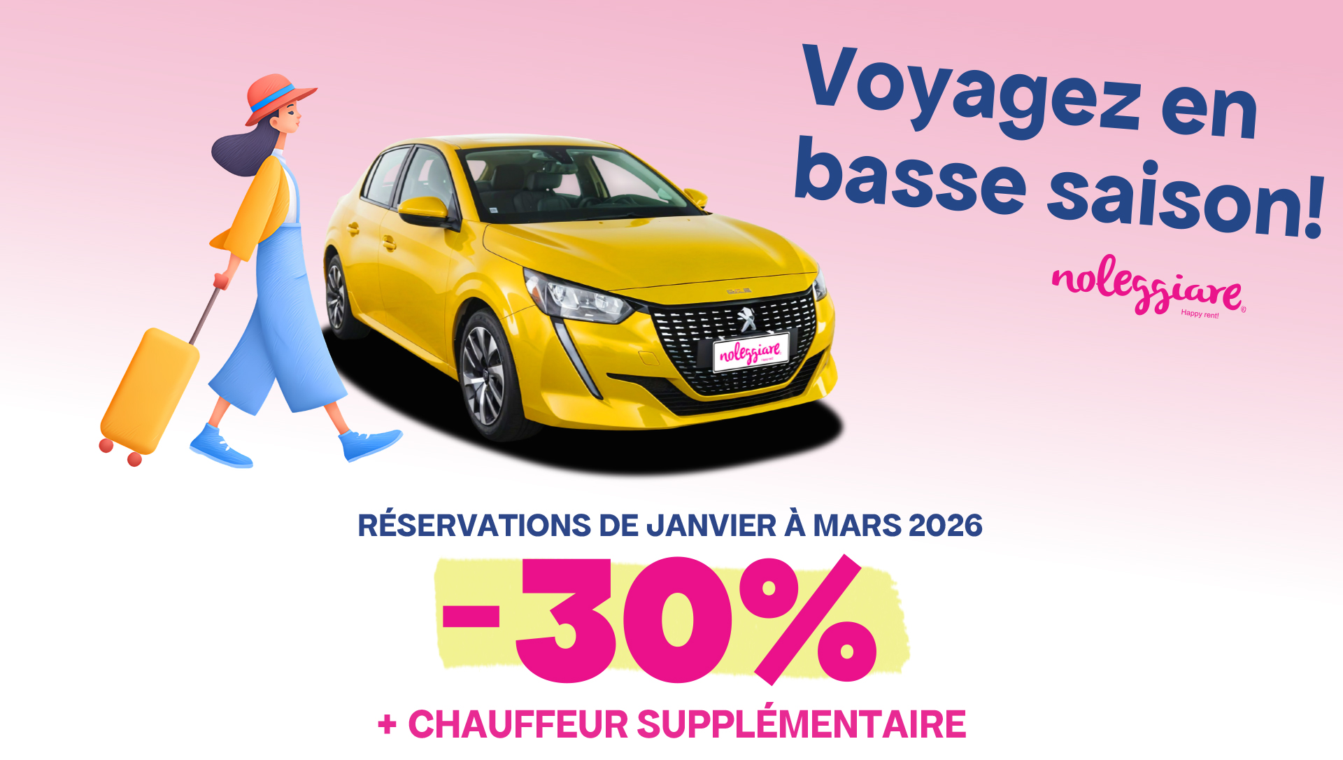 Voyagez en basse saison