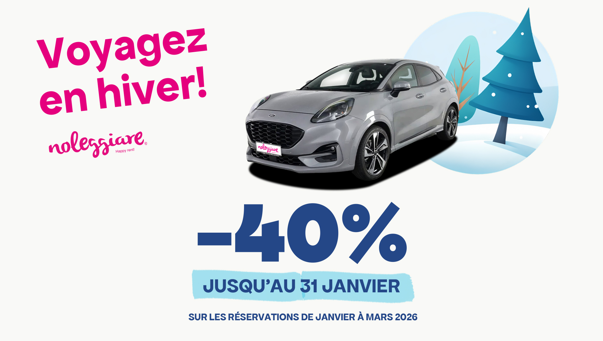 Réservez votre voyage d’hiver