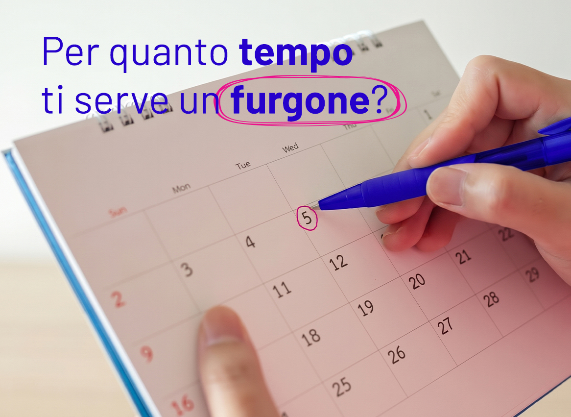 noleggio furgoni giornaliero o mensile
