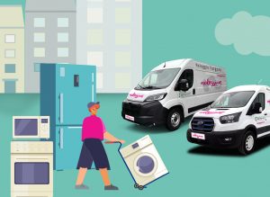 Noleggio furgone per trasporto grandi elettrodomestici