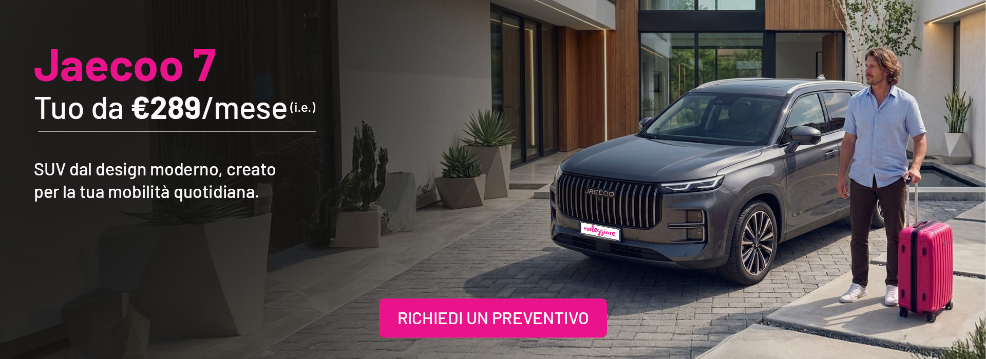 offerta jaecoo 7 noleggio lungo termine