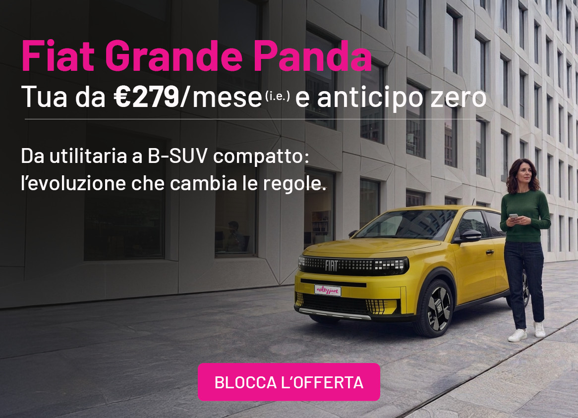 Fiat Panda offerta noleggio a lungo termine