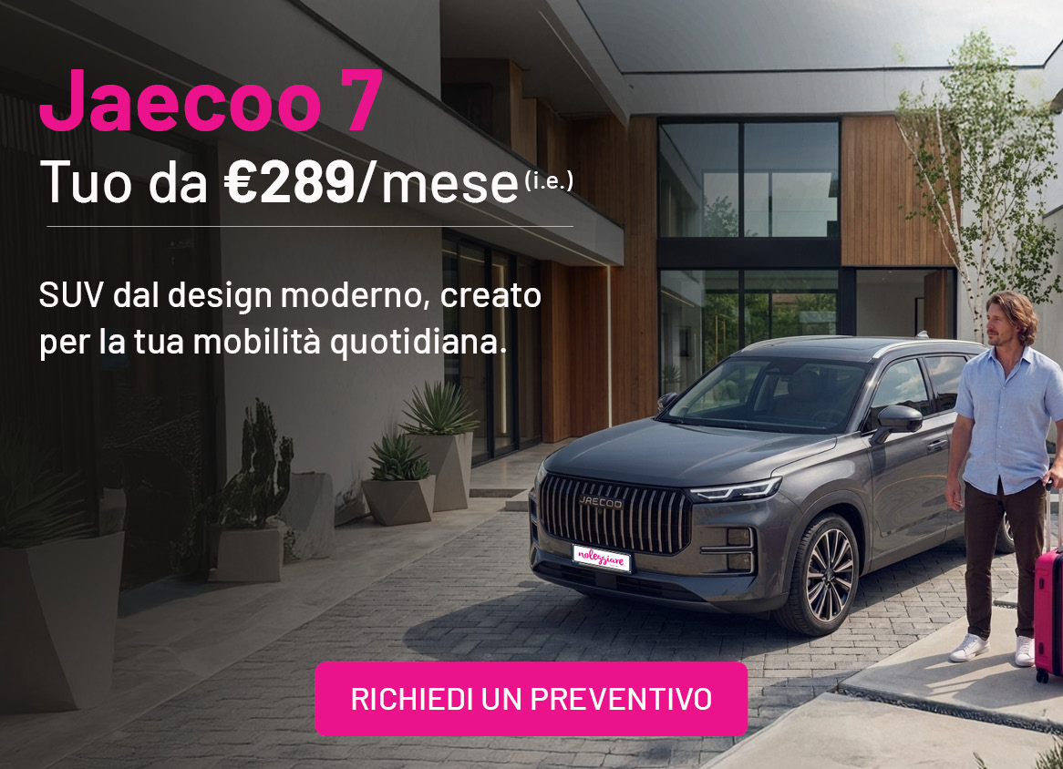 offerta jaecoo 7 noleggio lungo termine