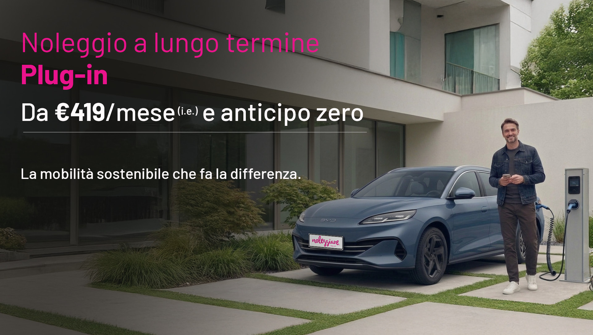 Offerta noleggio a lungo termine plug-in