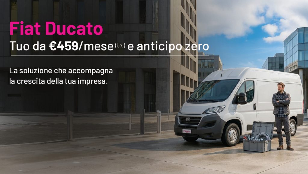 Fiat ducato offerta noleggio lungo termine