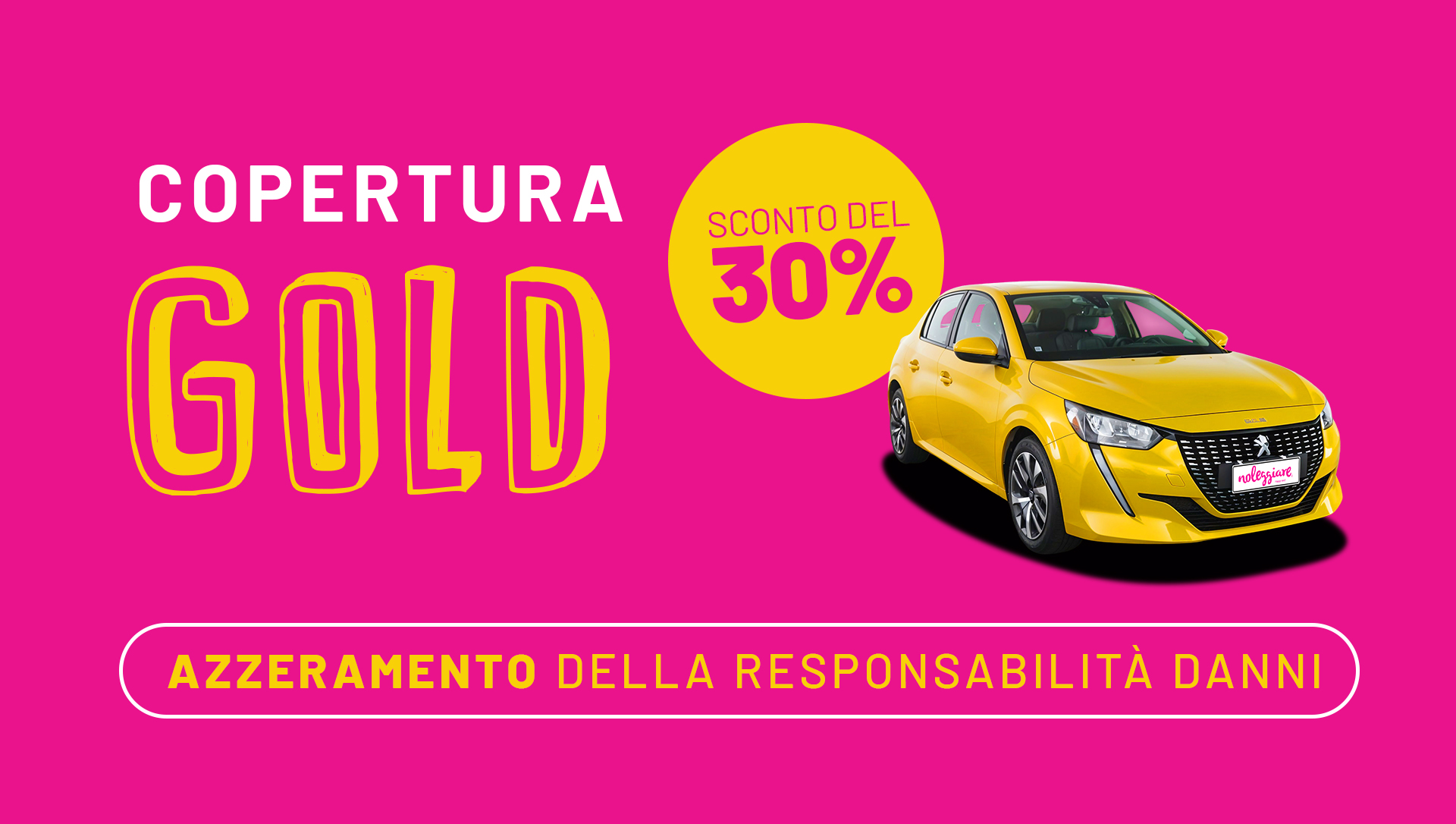 Noleggio auto con copertura Gold