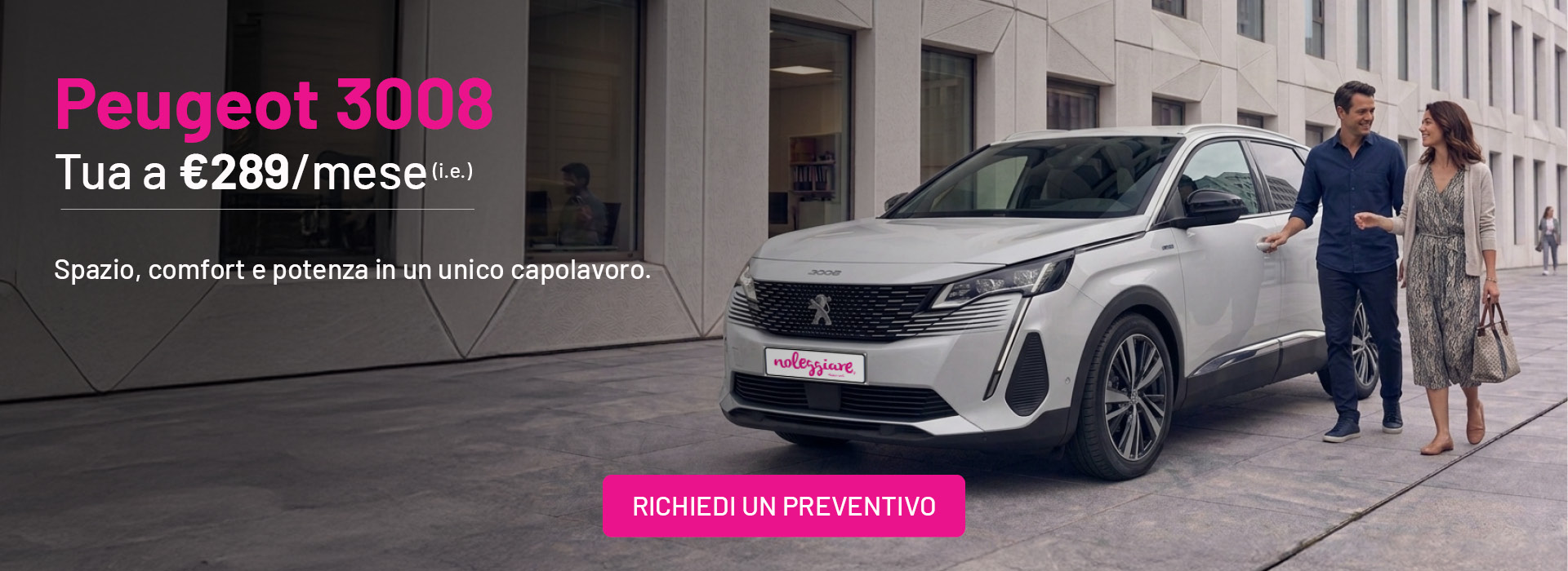 noleggio lungo termine peugeot 3008