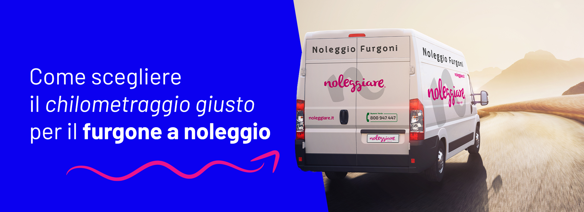 noleggio furgoni quale chilometraggio scegliere