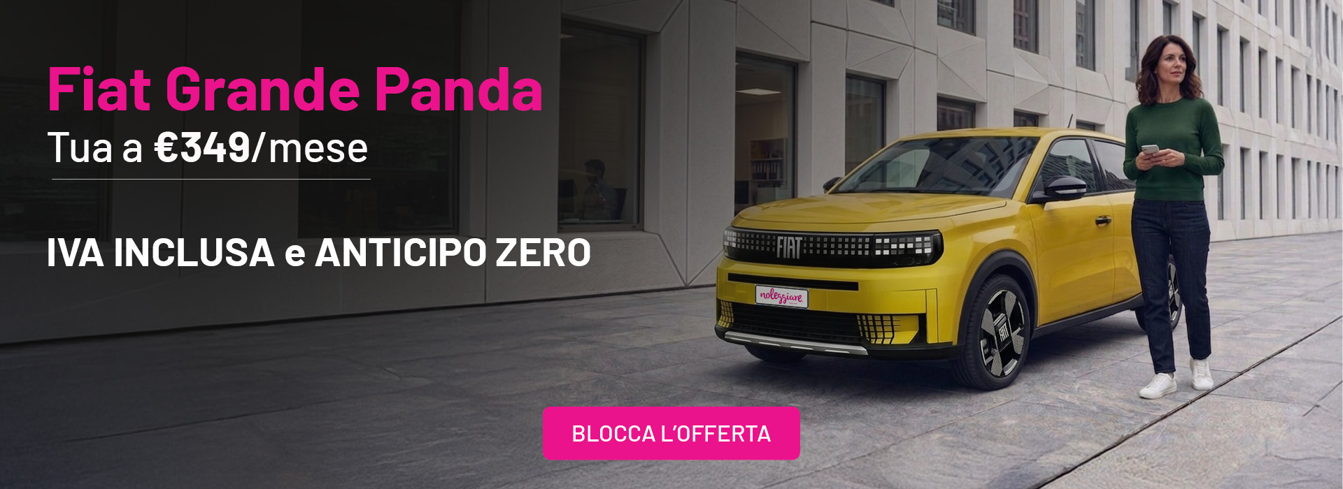 fiat grande panda offerta noleggio lungo termine
