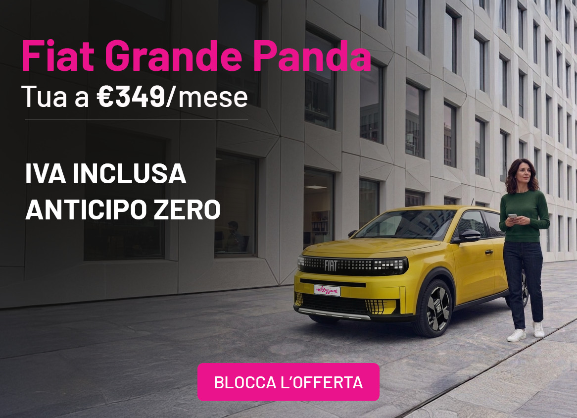fiat grande panda offerta noleggio lungo termine