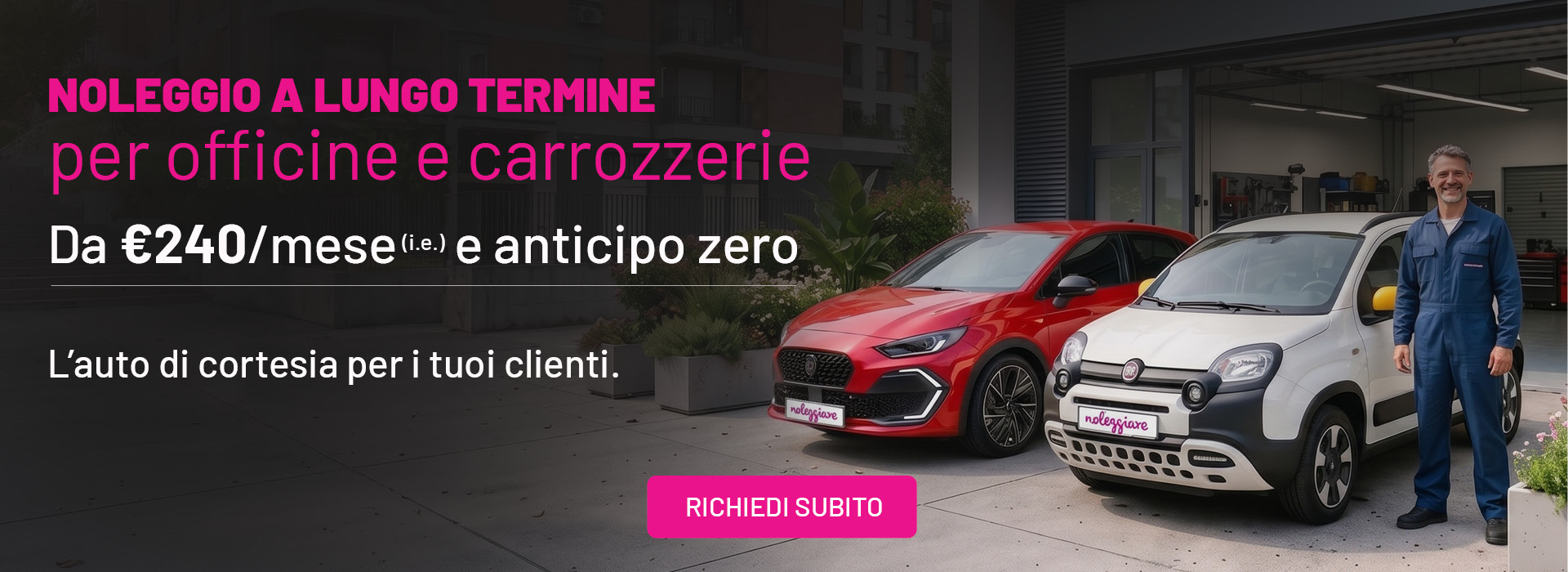 noleggio lungo termine officine e carrozzieri