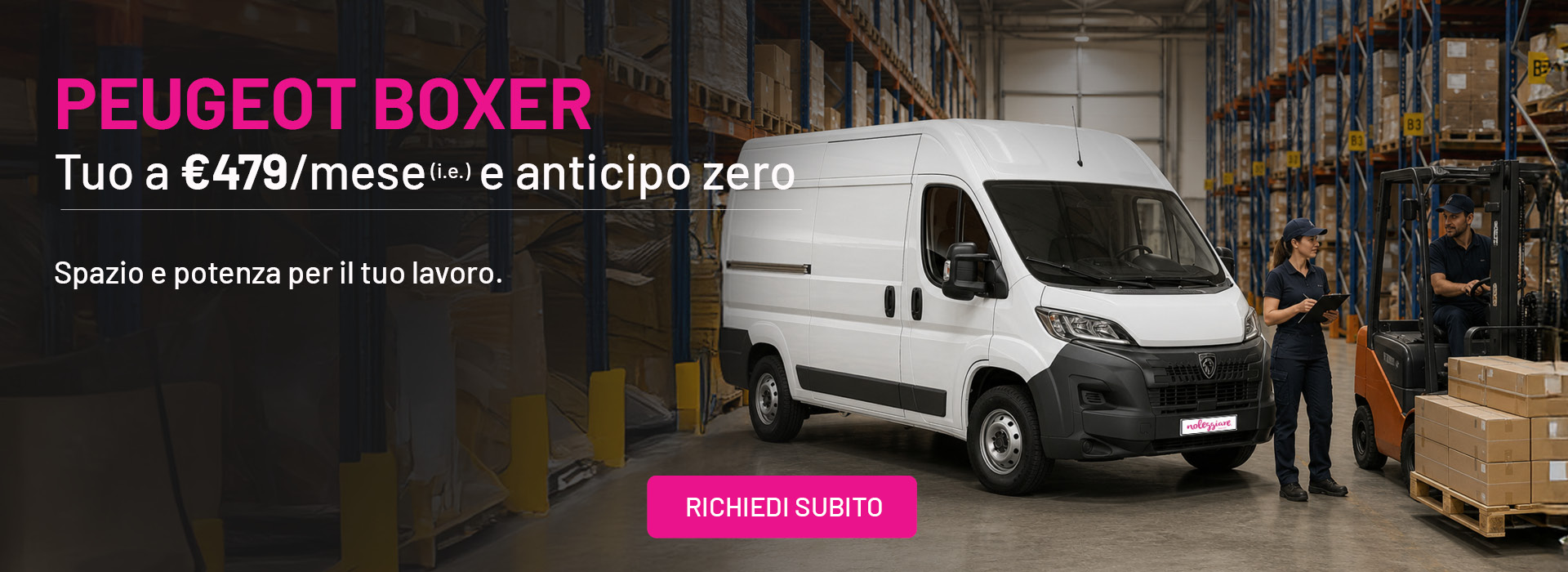 noleggio lungo termine peugeot boxer