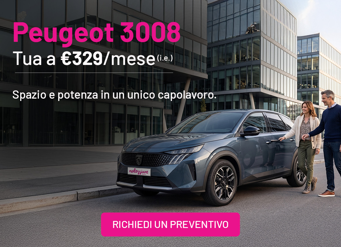 noleggio lungo termine 3008