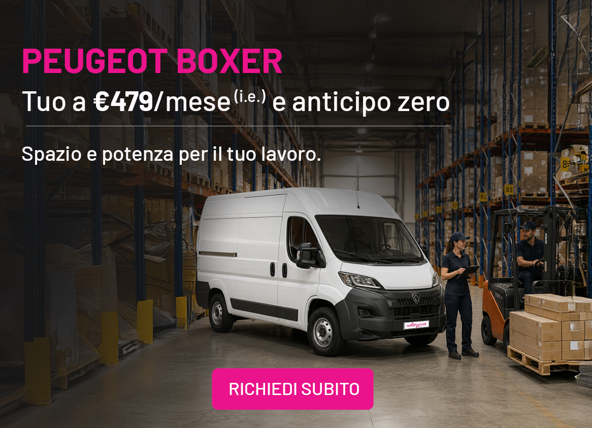 noleggio lungo termine peugeot boxer
