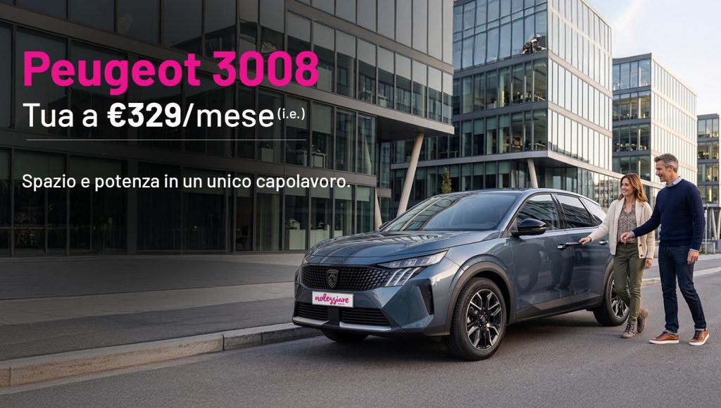 noleggio lungo termine 3008