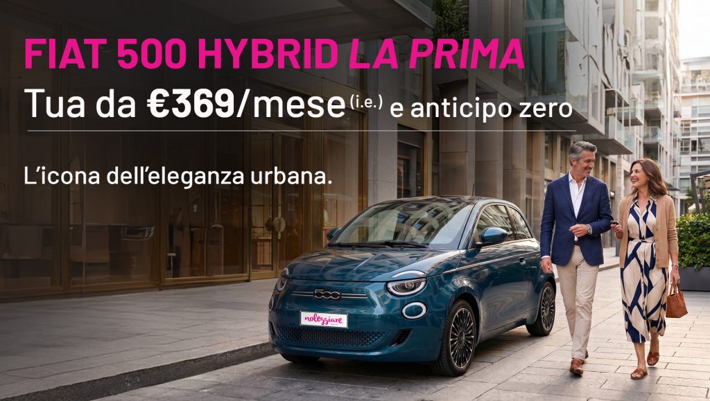 fiat 500 la prima noleggio lungo termine