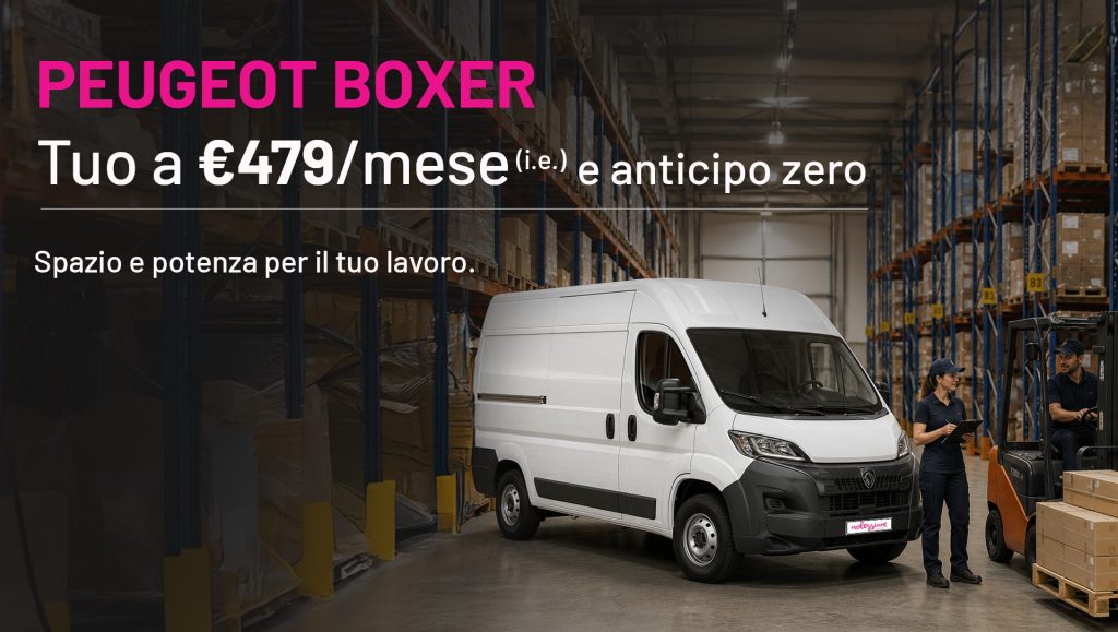 noleggio lungo termine peugeot boxer