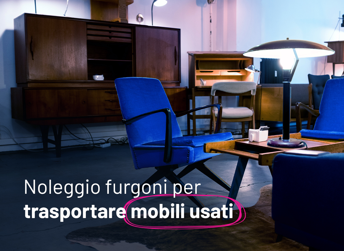 noleggio furgoni per trasportare mobili usati